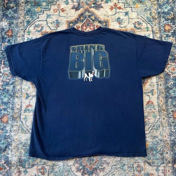 Vintage Big Dogs Think BIG T-shirt Size XXL - Picture 2 of 6